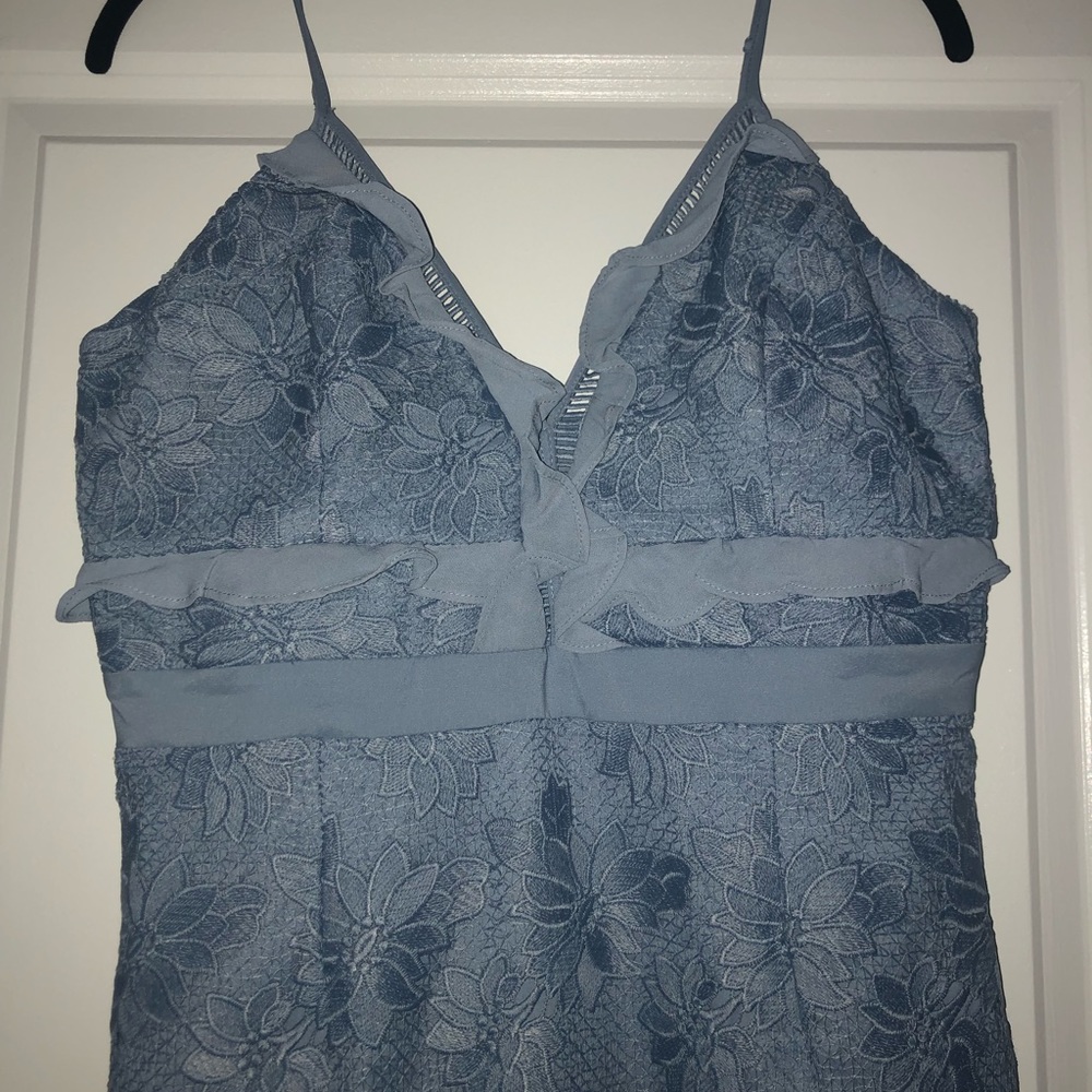 Light blue lace dress